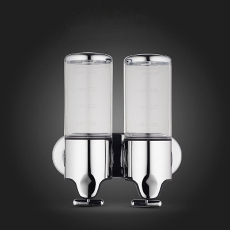 Dual Hotel Shower Manual Dispenser Wall Mounted Washing Liquid Shampoo Soap Bottle, Capacity: 1000ml, 1000ml/Red, 1000ml/Silver, 1000ml/Black, 1000ml/Gold, 1000ml/Transparent, 1000ml/White, 1000ml/Dark Red, 1000ml/Green, 1000ml/Blue, 1000ml/Purple