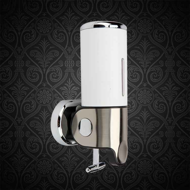 Dual Hotel Shower Manual Dispenser Wall Mounted Washing Liquid Shampoo Soap Bottle, Capacity: 1000ml