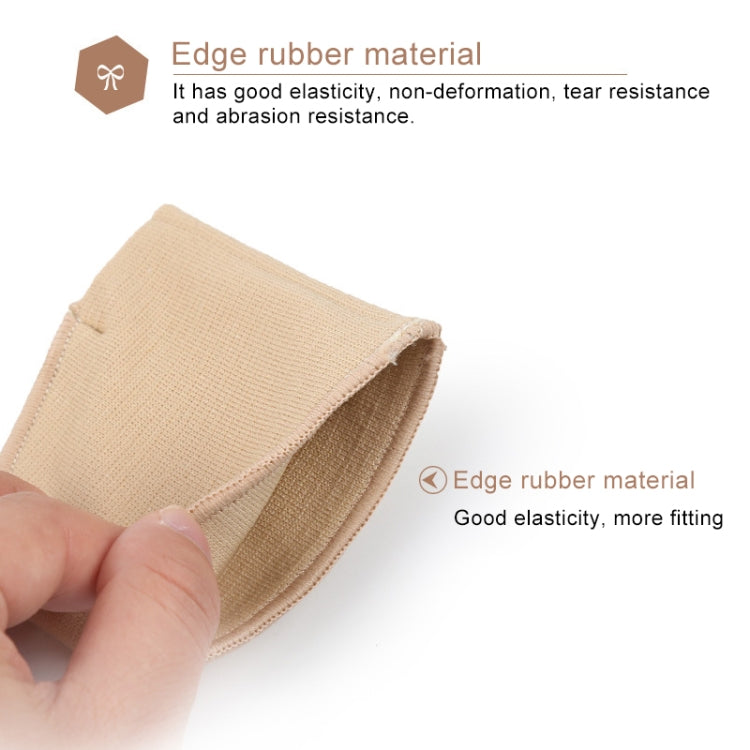 1 Pair Threaded Thumb Valgus Care Foot Forefoot Thickened Super Soft Thumb Protector, Size: L, Size: L