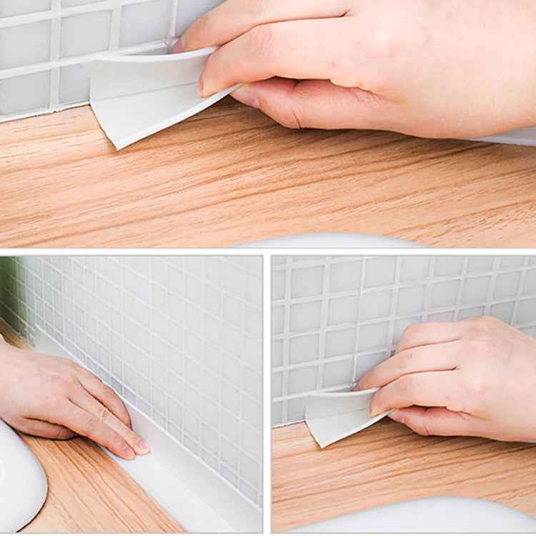 PVC Kitchen and Bathroom Waterproof and Mildew Proof tape, Size:38mm x 3.2m