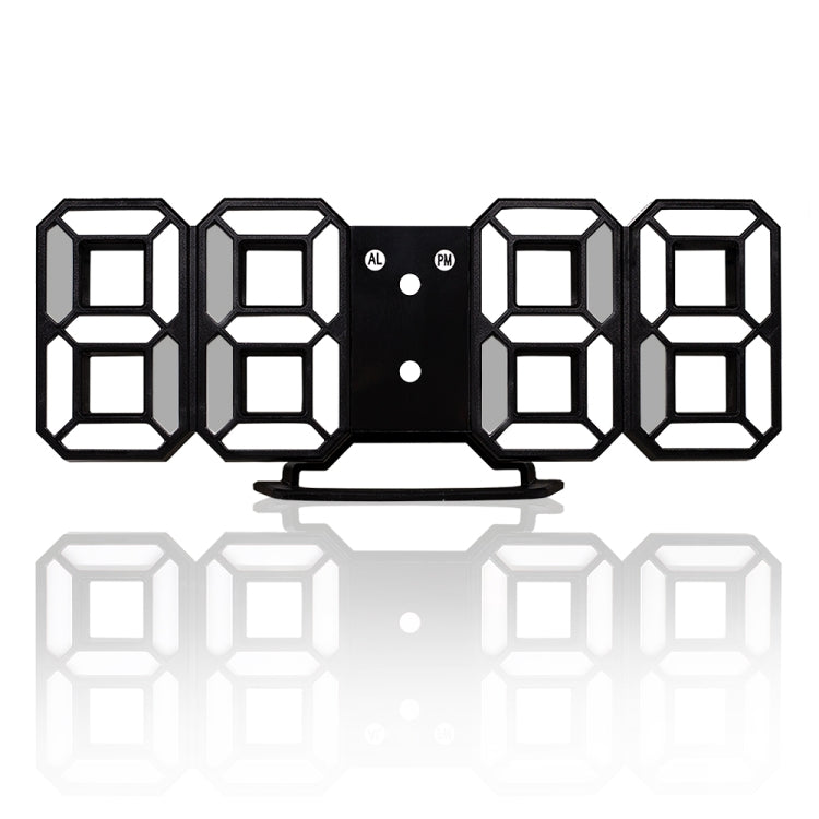 Multi-Function Large 3D LED Digital Wall Alarm Clock with Snooze Function, 12/24 Hours Display for Home, Kitchen, Office, DC 5V, CE Certificated