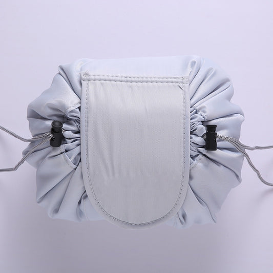 Travel Large Volume Drawstring Bag Cosmetic Sundries Storage Bag, Light Grey, Light Pink, Mint Green, Navy Blue, Beige, Red, Black, Dark Gray, Pink, Gray Blue