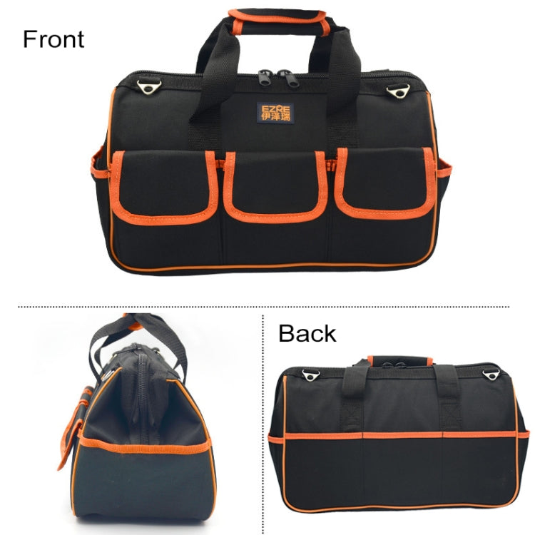 EZRE Multi-function Oxford Cloth Electrician Belt Pouch Maintenance Tools Handbag Shoulder Bag Convenient Tool Bag, Size : 15 inch, Size : 15 inch (EZRE)