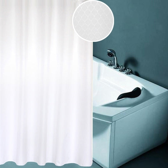 Thickening Waterproof And Mildew Curtain Honeycomb Texture Polyester Cloth Shower Curtain Bathroom Curtains,Size:120*200cm