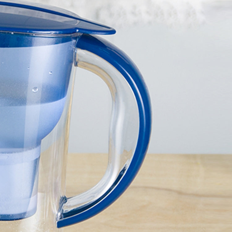 Bouteille d'eau froide portable de 1,3 L avec filtre à charbon actif pour la cuisine et la maison, 1,3 L (bleu), 1,3 L (violet)