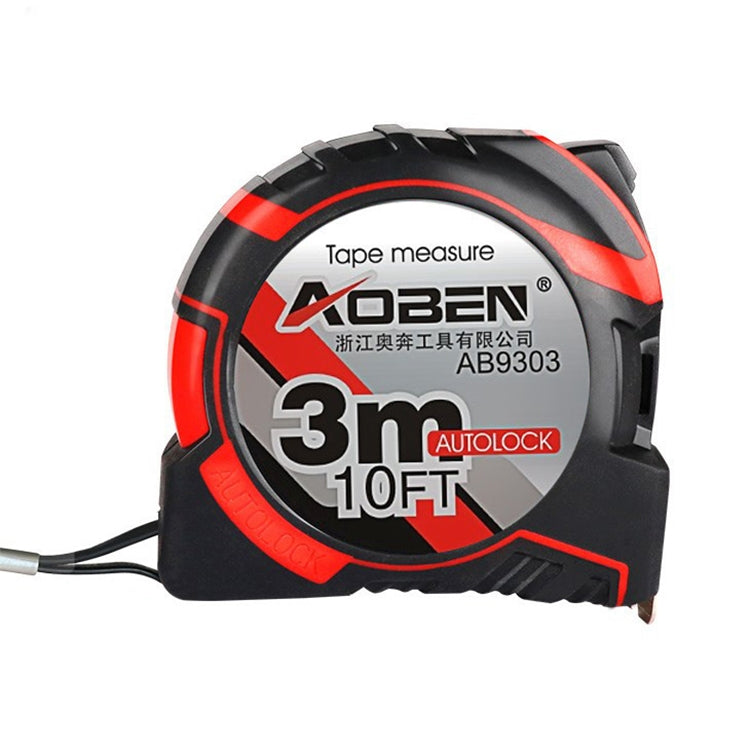Aoben Retractable Ruler Measuring Tape Portable Pull Ruler Mini Tape Measure, Length: 3m Width: 19mm, Length: 3m Width: 19mm