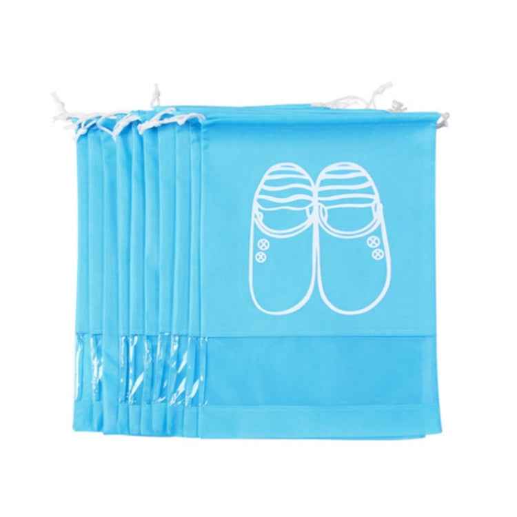 Non-Woven Drawing Belt Shoe Pouch,Large Size