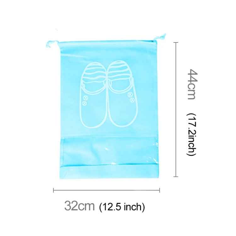 Non-Woven Drawing Belt Shoe Pouch,Large Size