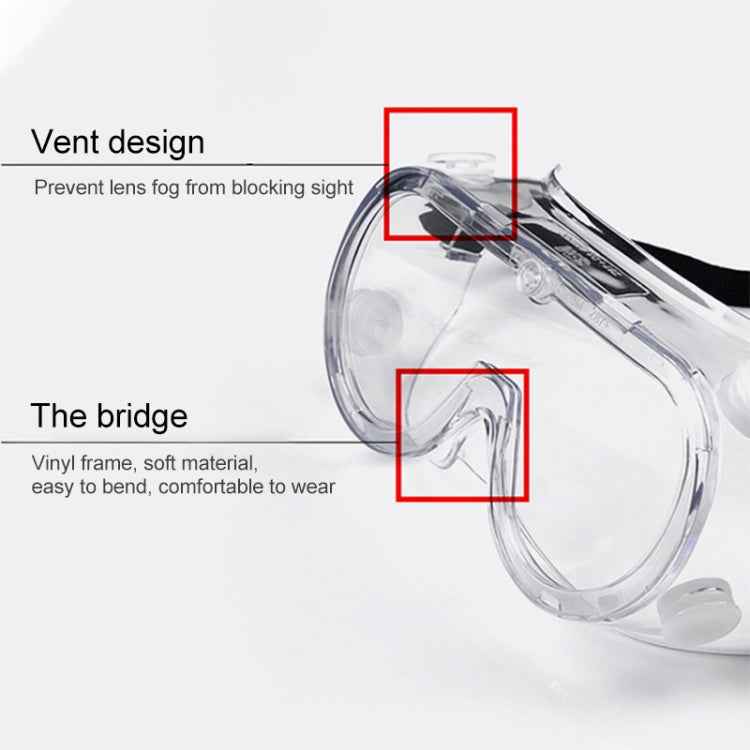 1621AF Anti-fog Anti-chemical Anti-shock Anti-splash Goggles