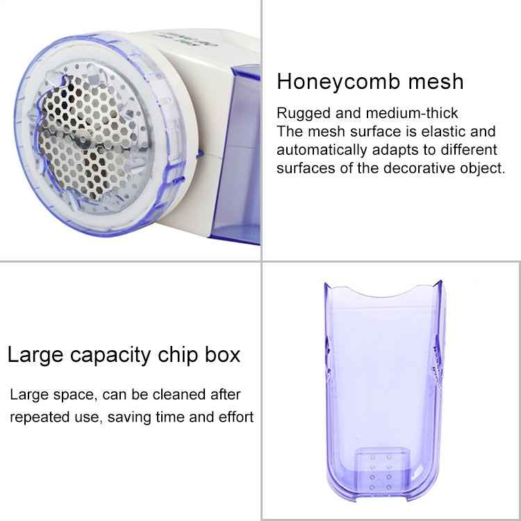 JA-768 110-220V 5W In-line Electric Fur Ball Trimmer, EU Plug