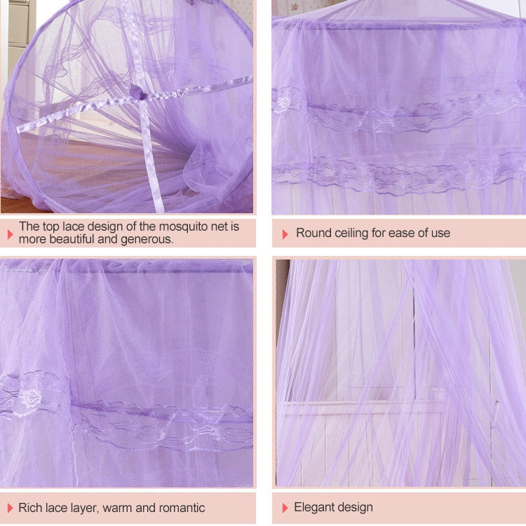Household Circular Suspended Ceiling Mosquito Net Princess Tents