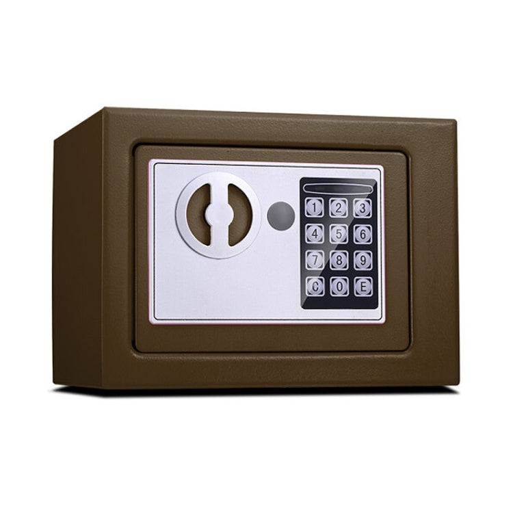 Caja de seguridad electrónica mini para el hogar 17E, caja de seguridad para armario de pared sin función de monedas