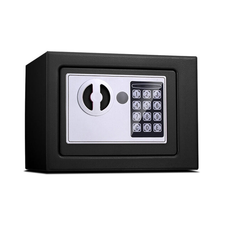 Caja de seguridad electrónica mini para el hogar 17E, caja de seguridad para armario de pared sin función de monedas