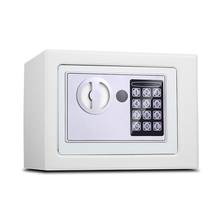 Caja de seguridad electrónica mini para el hogar 17E, caja de seguridad para armario de pared sin función de monedas