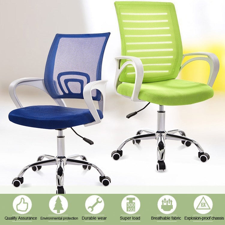 9050 Computer Chair Office Chair Home Back Chair Comfortable Black Frame Simple Desk Chair, Upgrade Black Frame(Purple), Upgrade Black Frame(Red), Upgrade Black Frame(Black), Upgrade Black Frame(Orange), Upgrade Black Frame(Green)����������������������...