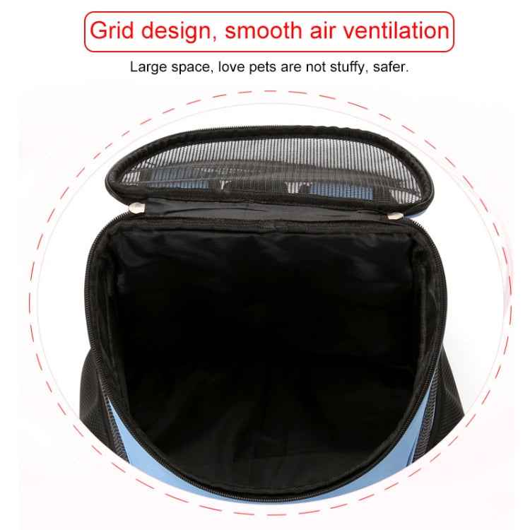 Portable Folding Nylon Breathable Pet Carrier Backpack, Size: 33 x 30 x 24cm