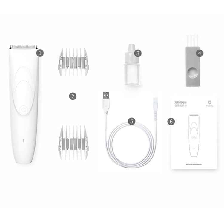 Original Xiaomi Youpin Pawbby Dog Professional Razor Pet Grooming Clippers Electric Rechargeable Safety Haircut Machine, Pawbby Dog Professional Razor
