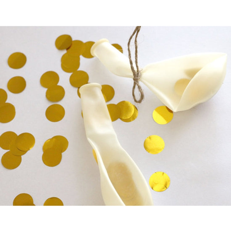 5 PCS 12 inch Transparent Gold Sequins Confetti Balloons, Holiday Party Wedding Decoration Confetti Balloons, Random Style Delivery, 12 inch Sequins Confetti Balloons