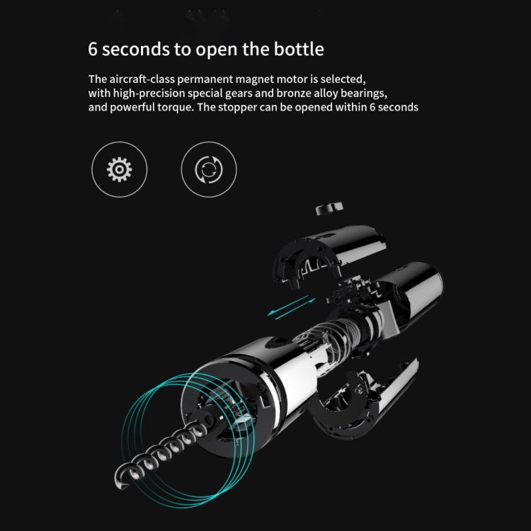 Original Xiaomi Youpin Huohou Automatic Wine Bottle Kit Electric Corkscrew With Foil Cutter, Corkscrew
