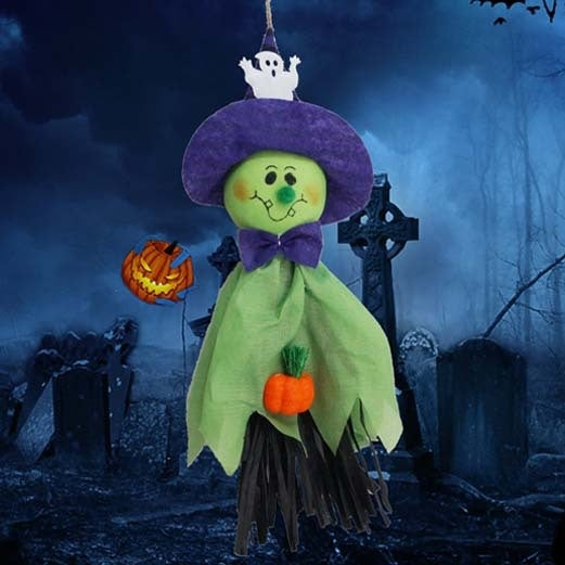 Halloween Hanging Ghost Pendant Pumpkin Halloween Decorations, Random Color Delivery, Pumpkin