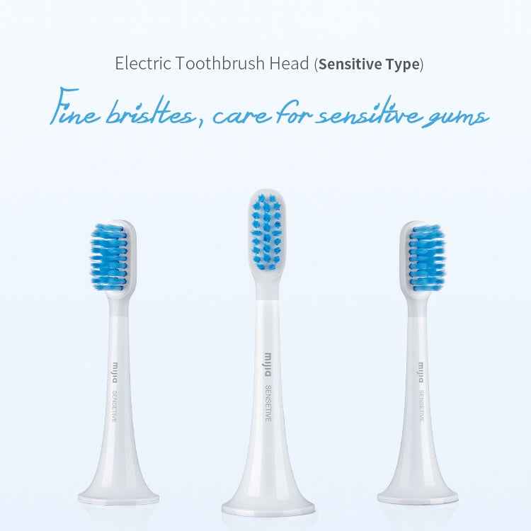 3 PCS Original Xiaomi Mijia Electric Toothbrush Heads Replacement Oral Health Care (Sensitive Type)