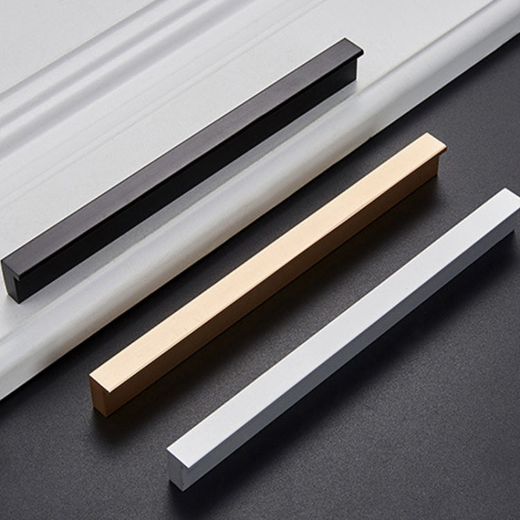 5 PCS 2057-96 Drawer Cabinet Door Handle Straight Door Handle, 2057-96 (Black), 2057-96 (Gold), 2057-96 (White)