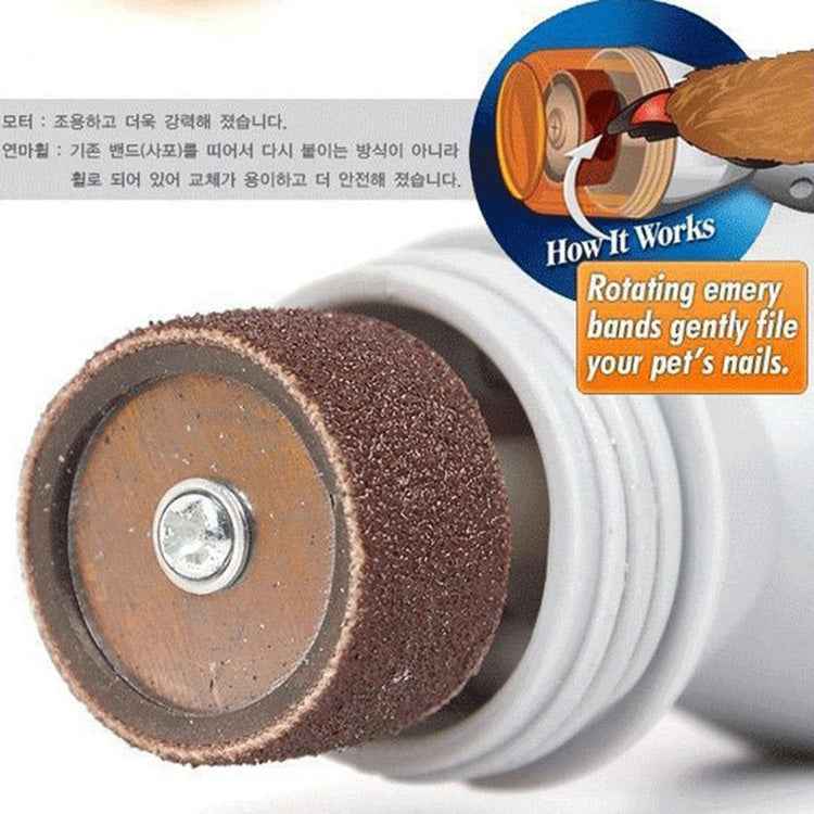 The Incredible Pet Nail Trimmer Electric Nail Grinder, Pet Nail Trimmer