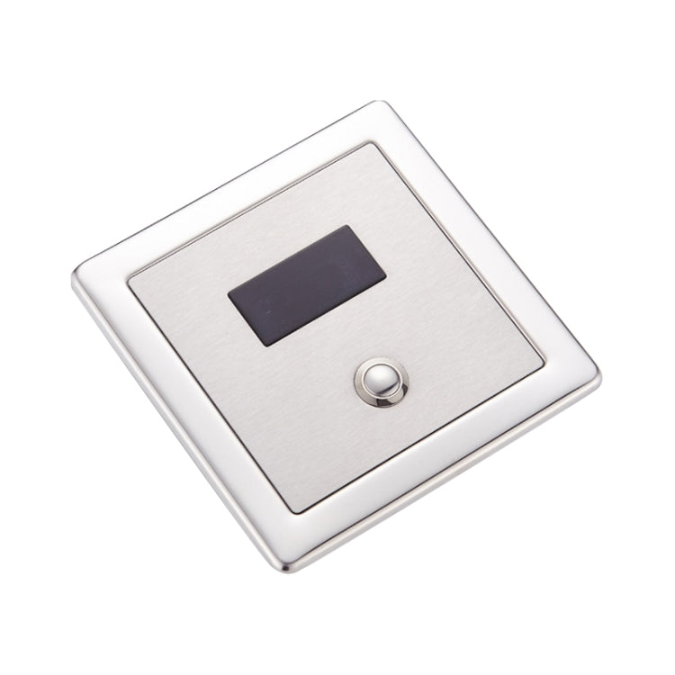 Recessed Wall in Type Flush Valve for Auto-induction Toilet, with Automatic and Manual Function DC, Automatic & Manual DC