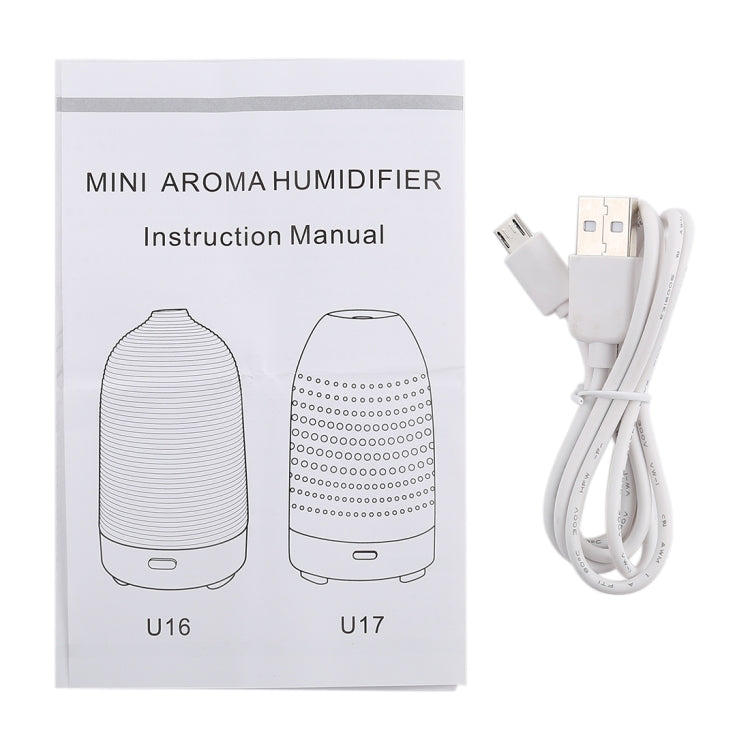 5W Honeycomb Texture Mini Humidifier with Colorful Light, Capacity: 50ml, DC 5V