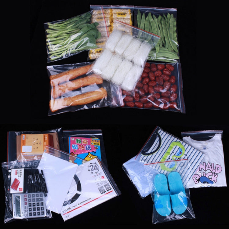 100pcs/pack PE Self Sealing Clear Zip Lock Packaging Bag, 4cm x 6cm, Custom Printing and Size are welcome, 4*6cm