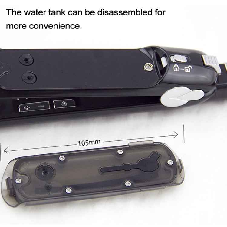 Steam Spray Electric Splint Hair Straightener with Plastic Bottle , UK Plug