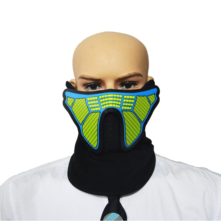 FG-MA-013 Halloween Mask Voice Control LED Cold Light Terror Cosplay Mask, FG-MA-013