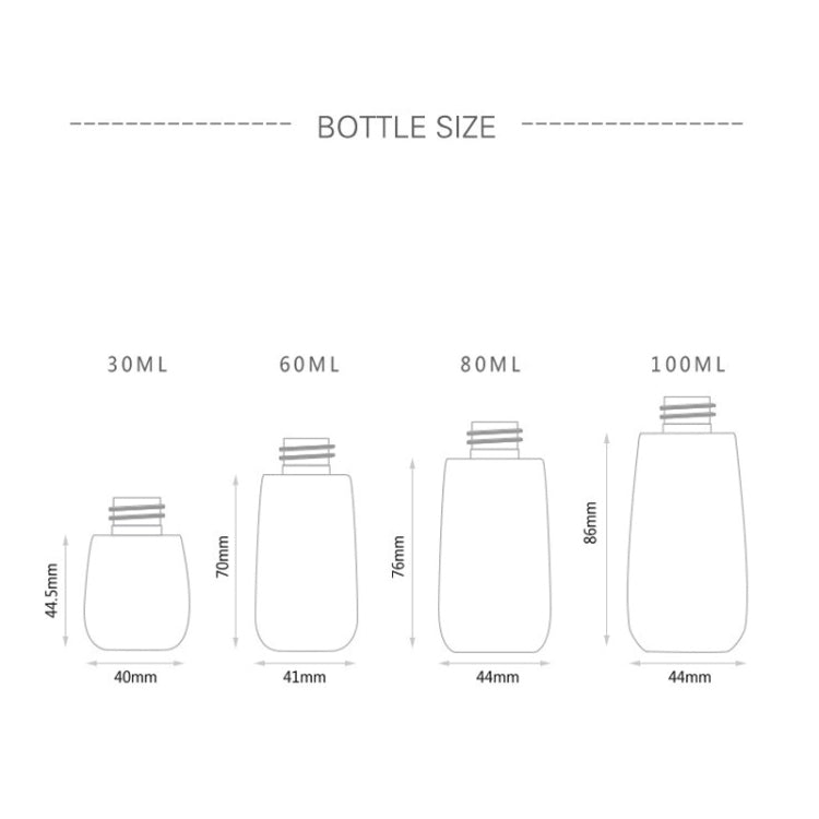 10 PCS Portable Refillable Plastic Fine Mist Perfume Spray Bottle Transparent Empty Spray Sprayer Bottle, 80ml