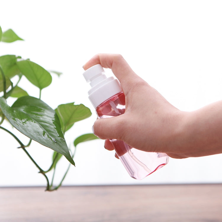 10 PCS Portable Refillable Plastic Fine Mist Perfume Spray Bottle Transparent Empty Spray Sprayer Bottle, 80ml