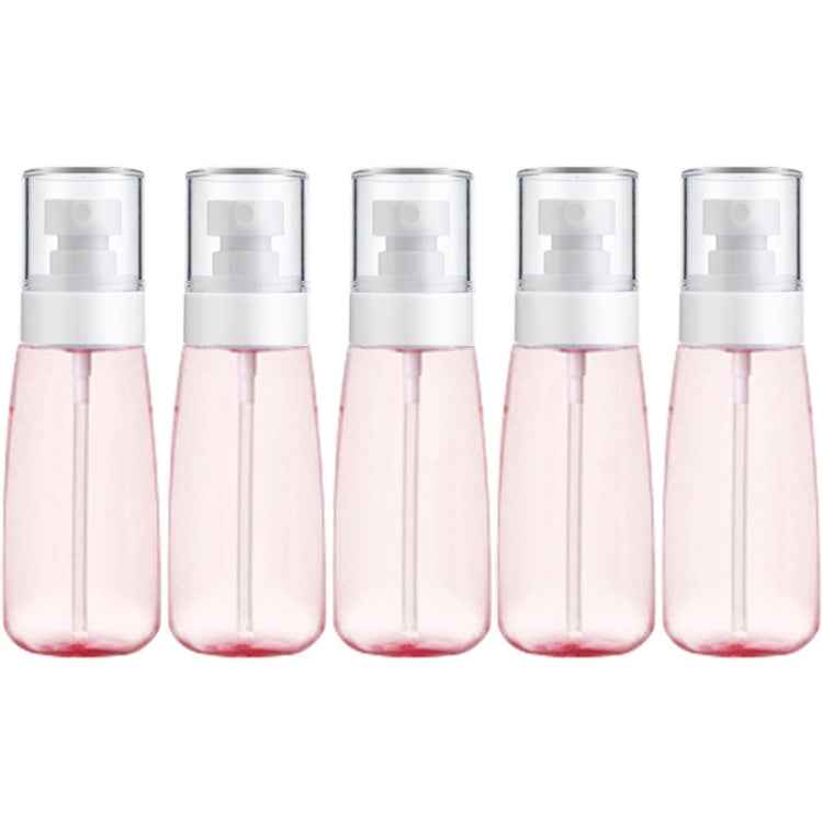 10 PCS Portable Refillable Plastic Fine Mist Perfume Spray Bottle Transparent Empty Spray Sprayer Bottle, 100ml