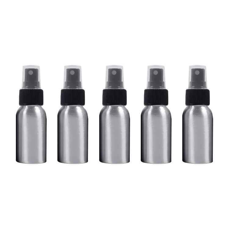 Refillable Glass Fine Mist Atomizers Aluminum Bottle, 50ml
