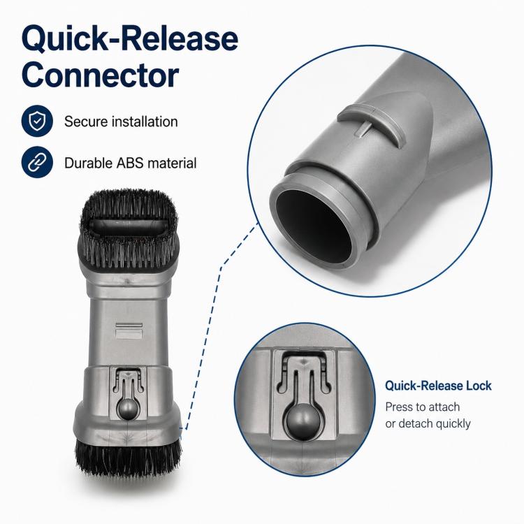 Household Vacuum Cleaner Dual-purpose Brush Head Parts Accessories for Dyson, Dual-purpose Brush Head