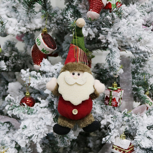 Christmas Decoration Gift Plush Doll Pendant, Random Style Delivery, Plush Doll
