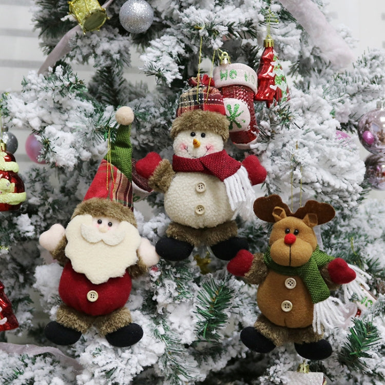 Christmas Decoration Gift Plush Doll Pendant, Random Style Delivery, Plush Doll