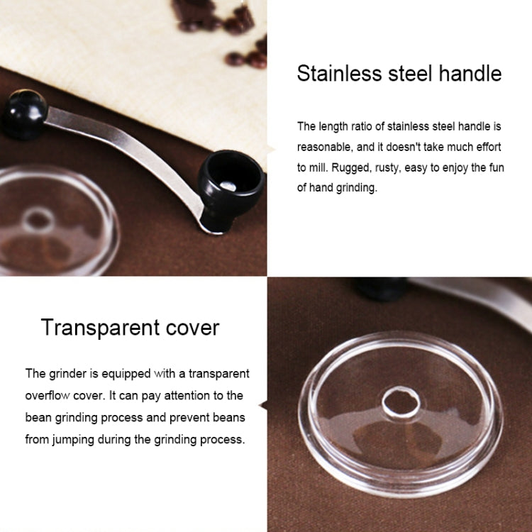 Portable Conical Burr Mill Manual Spice Herbs Hand Grinding Machine Coffee Grinder, Capacity: 20g, Capacity: 20g