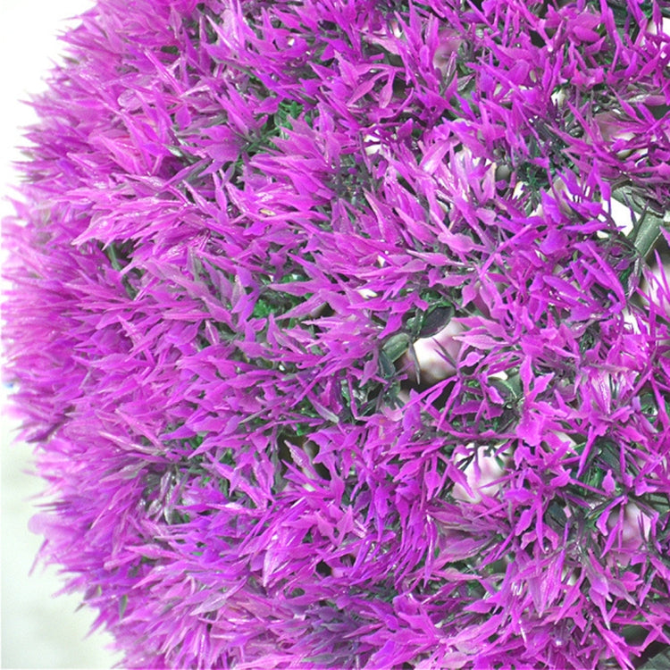 Artificial Grass Plant Ball Topiary Wedding Event Home Outdoor Decoration Hanging Ornament, Diameter: 4.7 inch, 4.7 inch