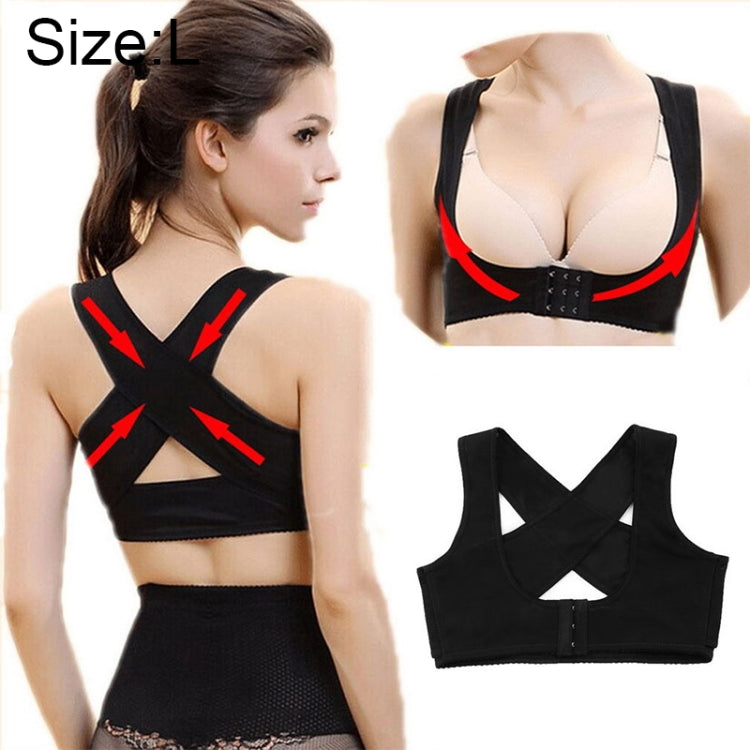 Women Ultrathin Kyphosis Correction Shoulder Support Tight-fitting Orthopedic Belt, Size:L