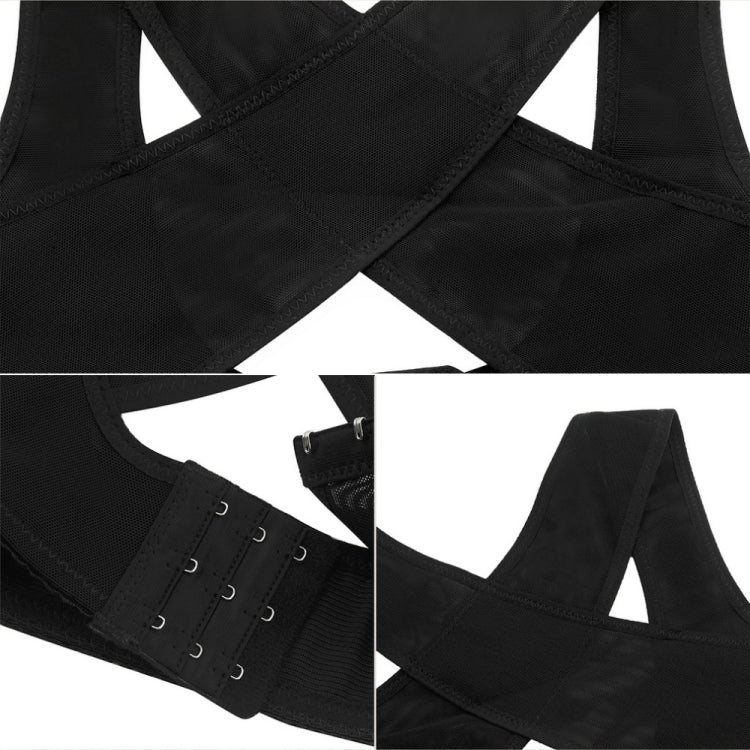 Women Ultrathin Kyphosis Correction Shoulder Support Tight-fitting Orthopedic Belt, Size:L