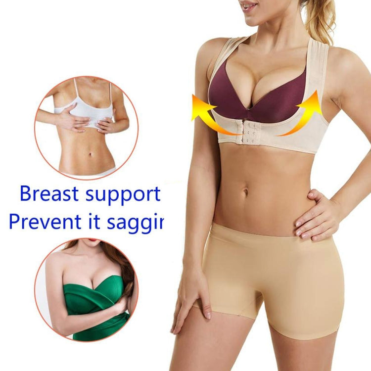 Women Ultrathin Kyphosis Correction Shoulder Support Tight-fitting Orthopedic Belt, Size:L