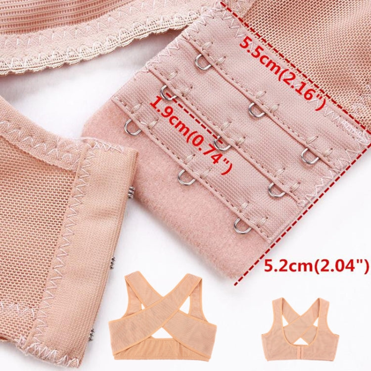 Women Ultrathin Kyphosis Correction Shoulder Support Tight-fitting Orthopedic Belt, Size:XXL