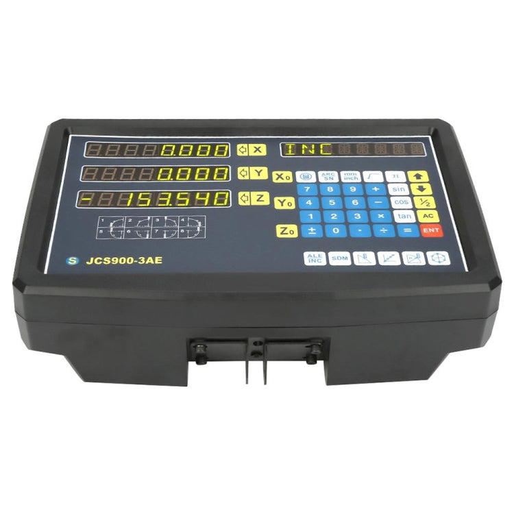JCS900-3AE Three Axes Digital Readout Display Milling Lathe Machine, AU Plug, JCS900-3AE