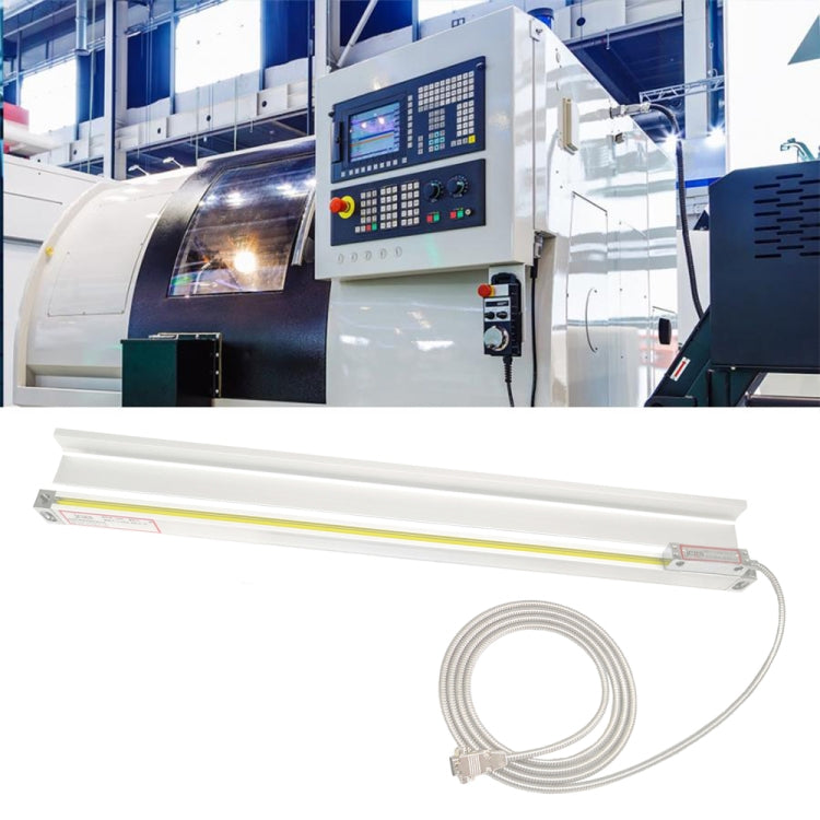 400mm Measuring Range Milling Lathe Digital Readout Encoder Grating Electronic Ruler Linear Scale, 400mm