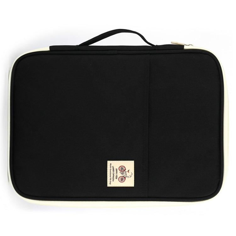 Office Supplies Multi-purpose Zipper Document Folder A4 Storage Bag