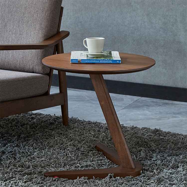 ZH63379 Nordic Wood Multi-functional Small Apartment Creative Round Side Table