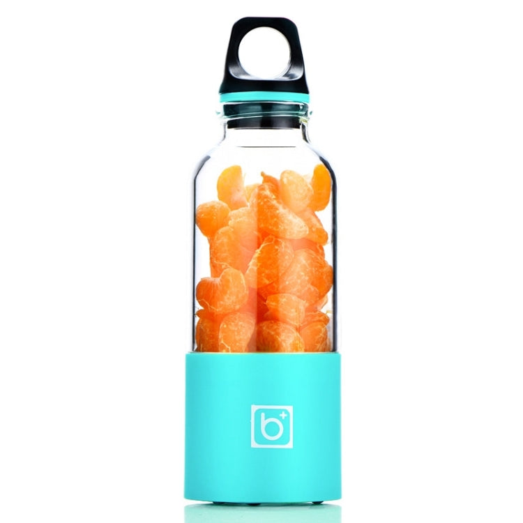 Mini presse-agrumes électrique portable Bingo 500 ml, rechargeable par USB, 22 000 tours par minute, 2 lames rouges, 2 lames roses, 2 lames vertes, 2 lames bleues et 2 lames violettes.